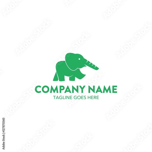 Elephant Logo Template