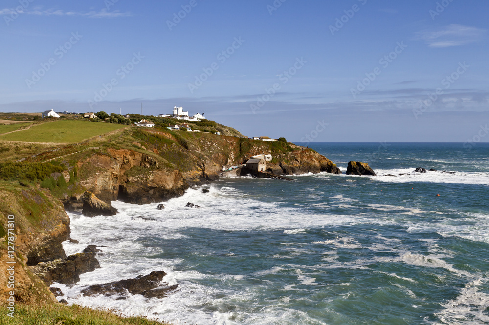 Lizard Point, UK's most southerly point.
