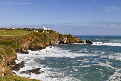 Lizard Point, UK's most southerly point.