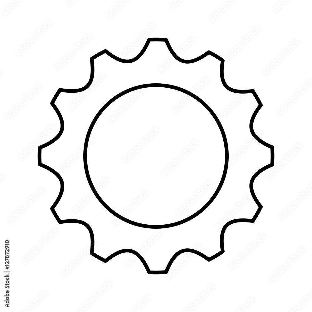 gear settings isolated icon vector illustration design gear settings isolated icon vector illustration design