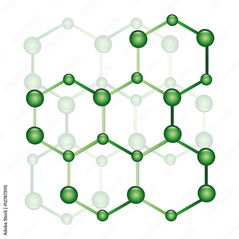 Molecular structure of DNA vector illustration design Molecular structure of DNA vector illustration design