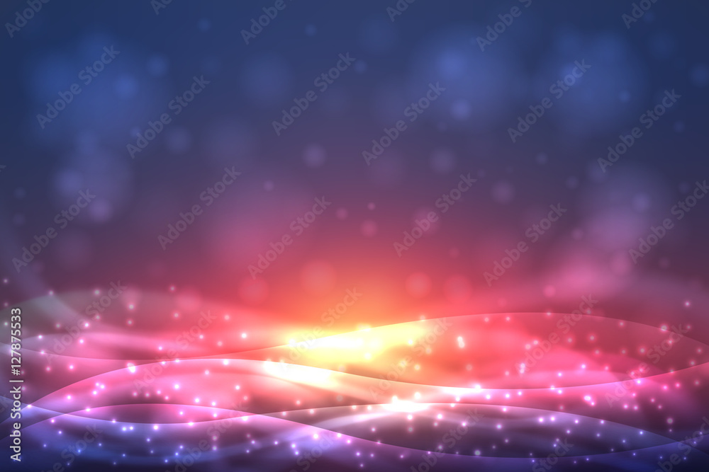 Abstract blur lights background