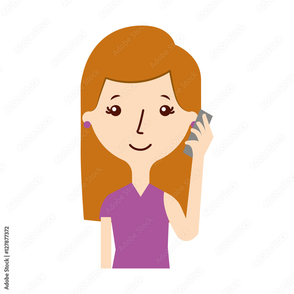 young woman avatar character vector illustration design young woman avatar character vector illustration design