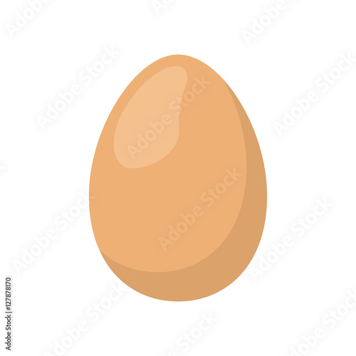 Fototapete eggs fresh isolated icon vector illustration design