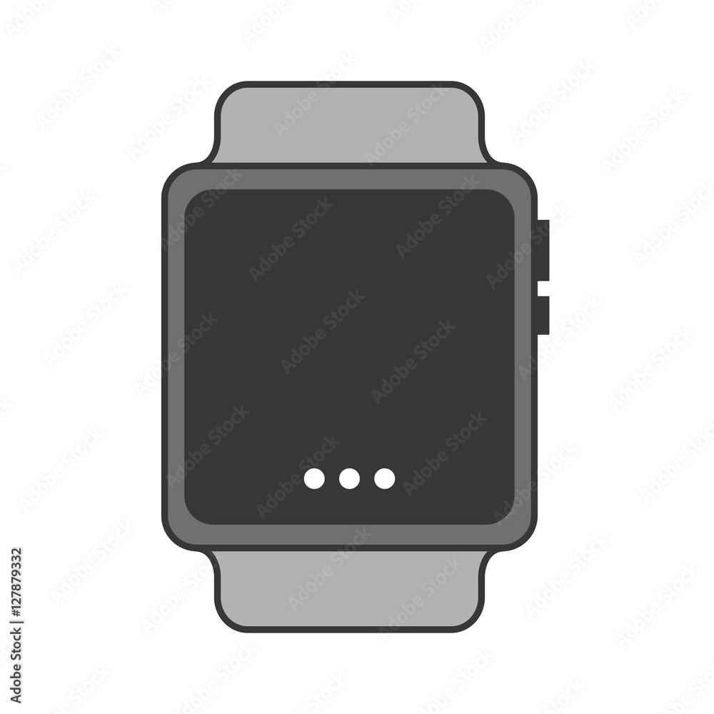 smartwatch device isolated icon vector illustration design smartwatch device isolated icon vector illustration design