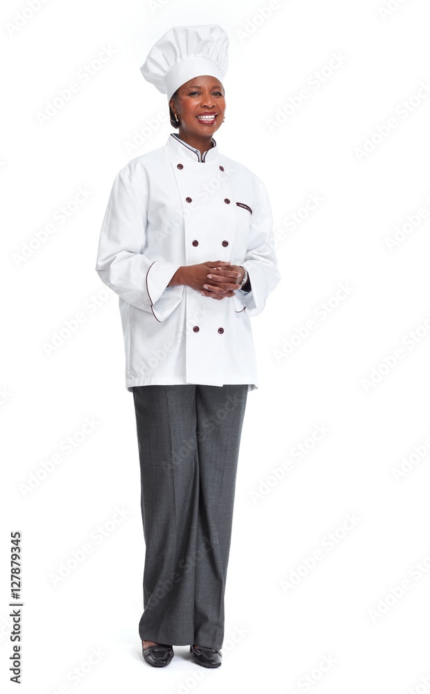 African chef woman. African chef woman.