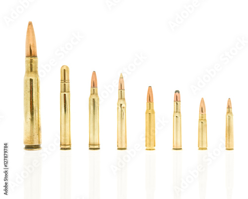 Obraz na płótnie rilfe ammo isolated
