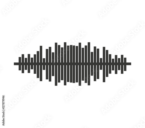 equalizer audio isolated icon vector illustration design