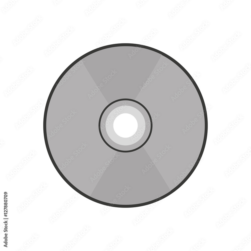 compact disk audio device icon vector illustration design compact disk audio device icon vector illustration design