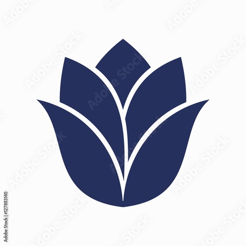 Tulip logo design, tulip vector, tuli design