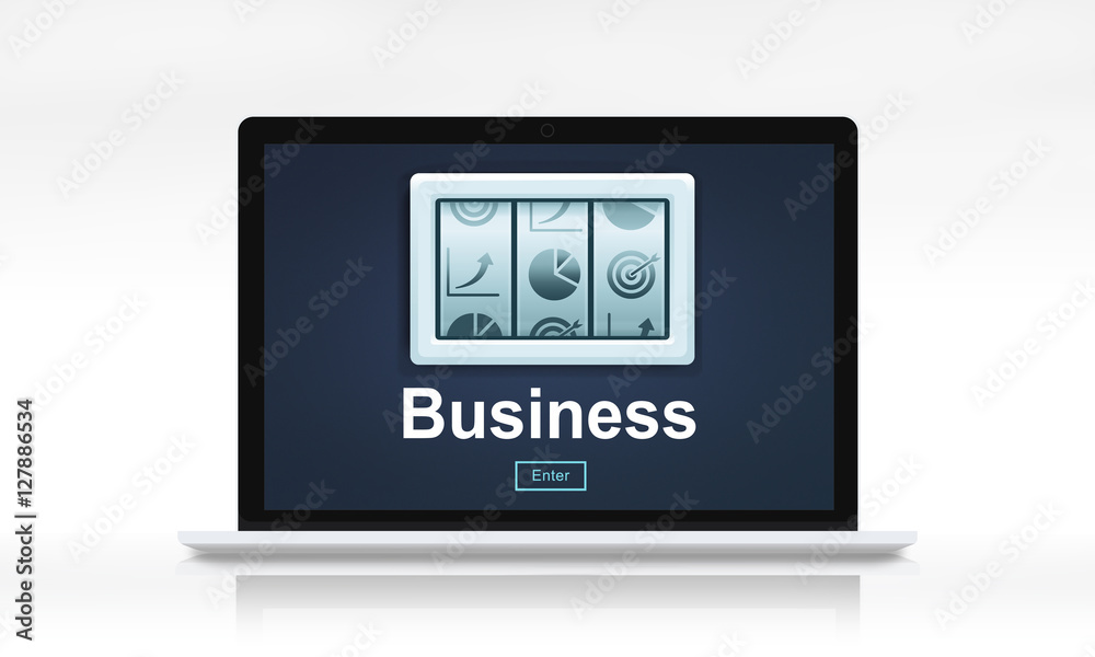 Fototapeta premium Strategy Marketing Business Planning Concept