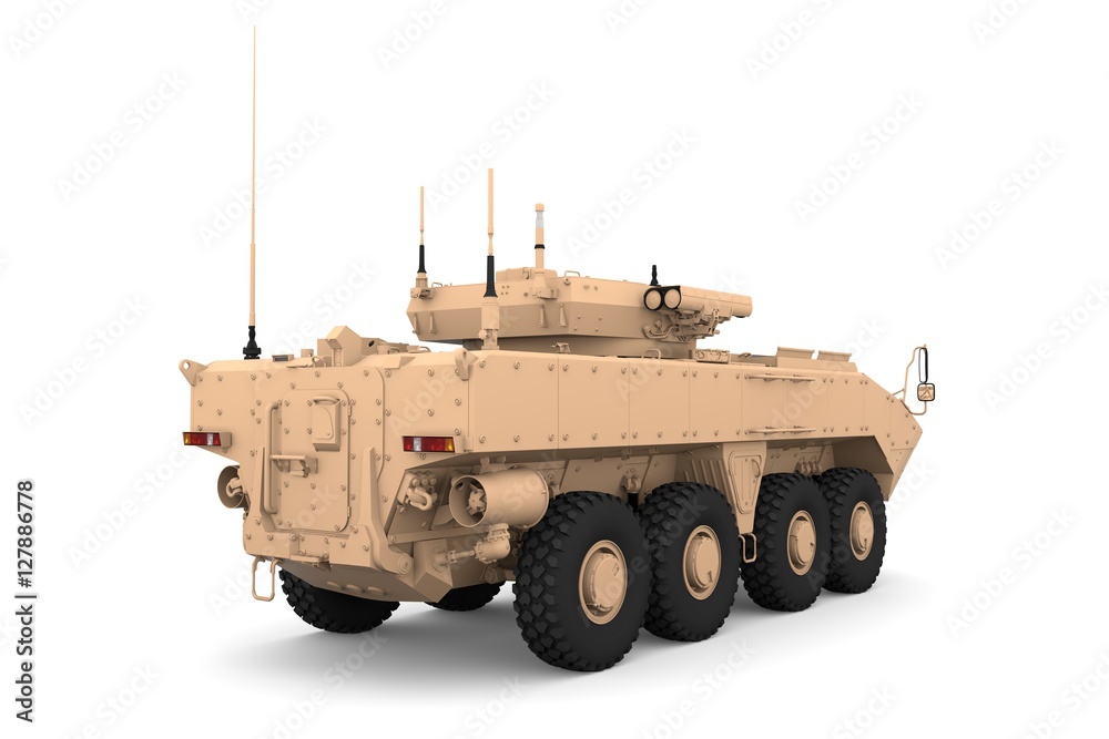 Infantry Fighting Vehicle 3D Render