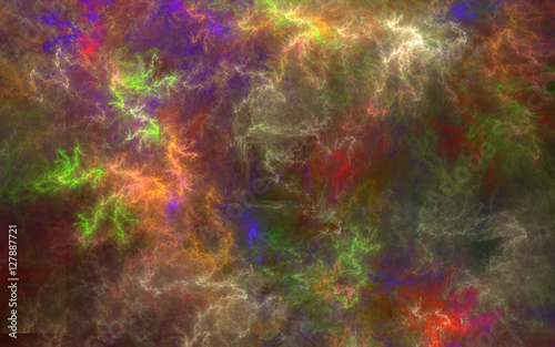 Fototapeta Naklejka Na Ścianę i Meble -  multicolored abstract fractal