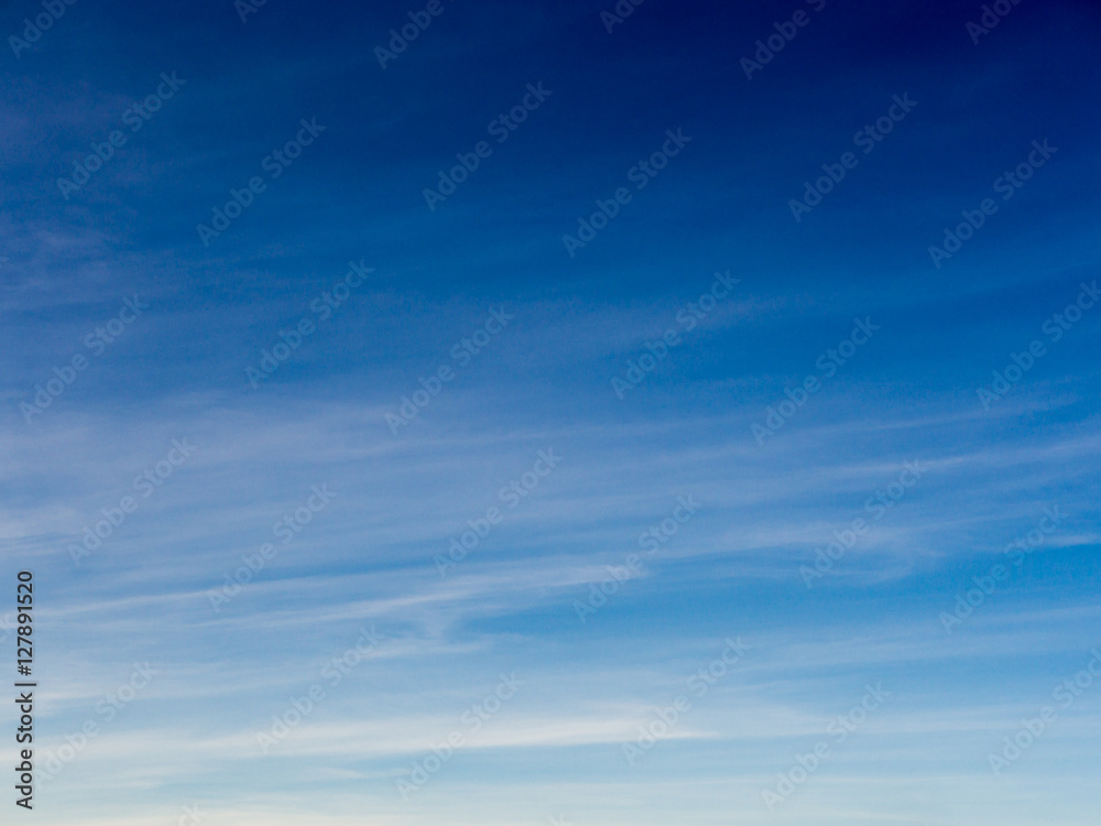 White clouds and fantastic soft white clouds against blue sky,Day Moon with Planet in a Bright Blue Sky White clouds and fantastic soft white clouds against blue sky,Day Moon with Planet in a Bright Blue Sky