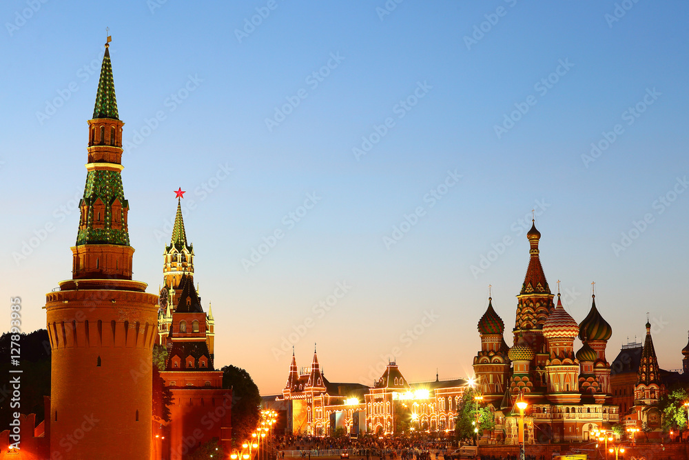 Fototapeta premium red square