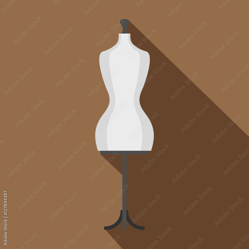 Mannequin icon. Flat illustration of mannequin vector icon for web Mannequin icon. Flat illustration of mannequin vector icon for web