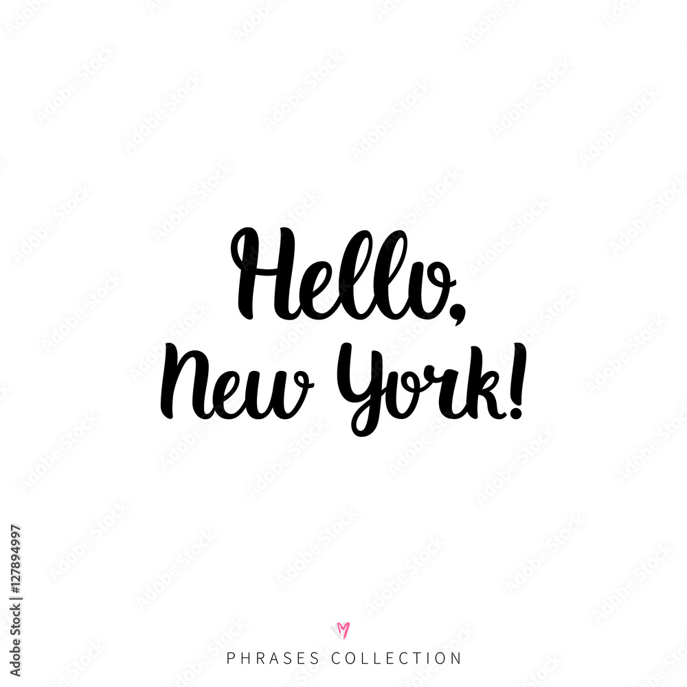 Vector hand drawn lettering poster Vector hand drawn lettering poster