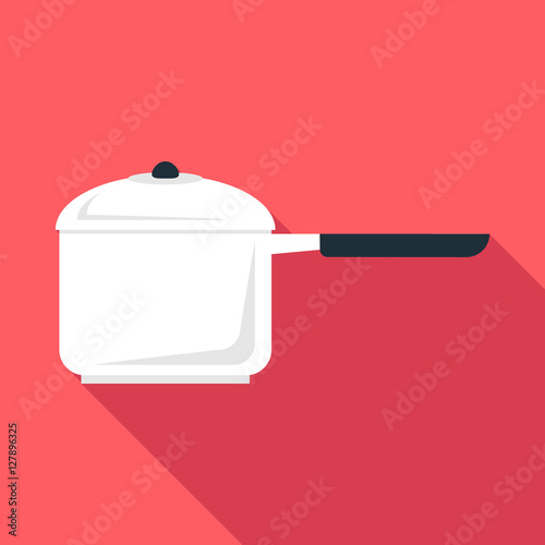 Pan icon. Flat illustration of pan vector icon for web