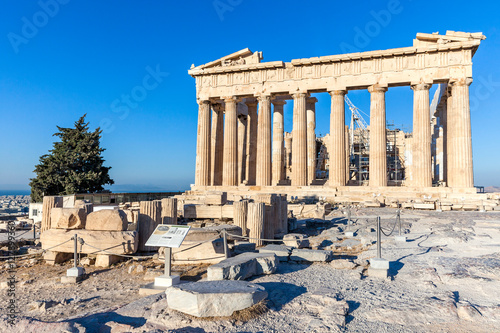 Parthenon in Acropolis, Athens, Greece