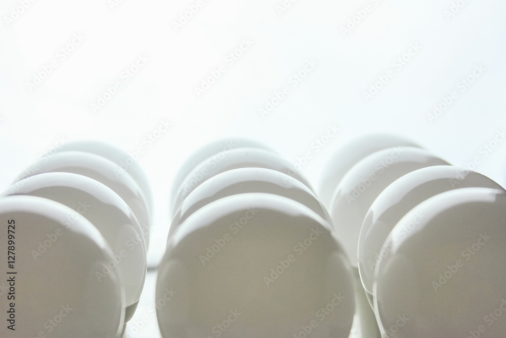 Fototapeta premium many led lamps light science and technology background.