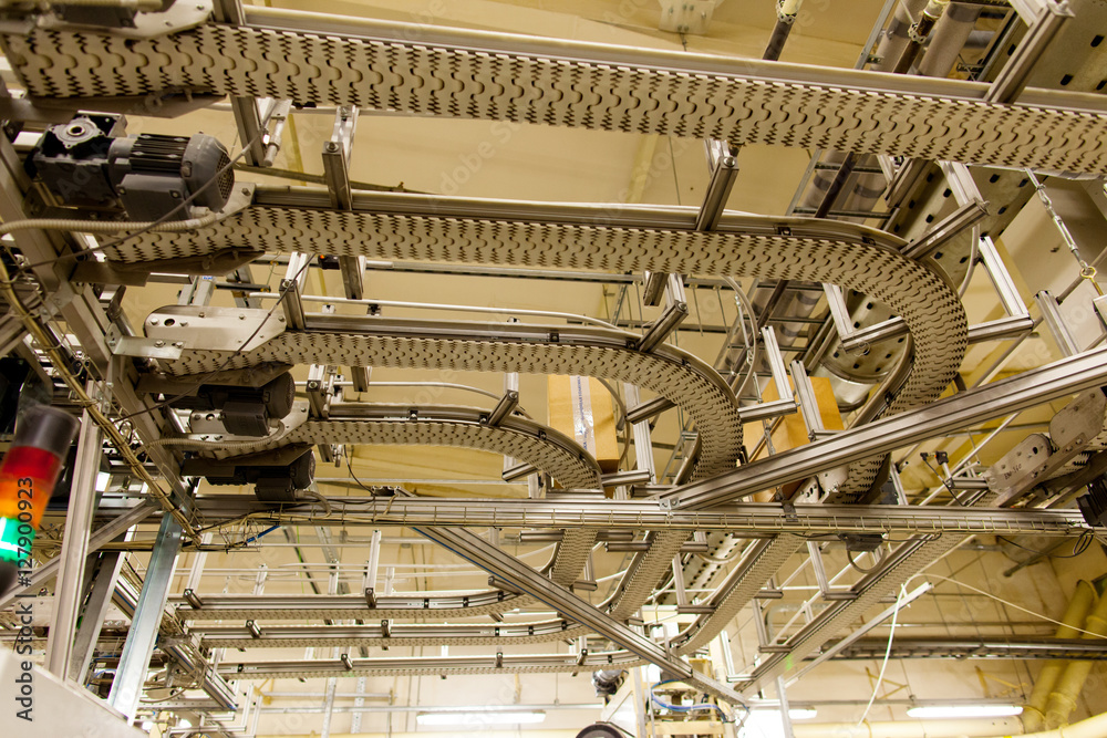 Obraz premium tobacco conveyor