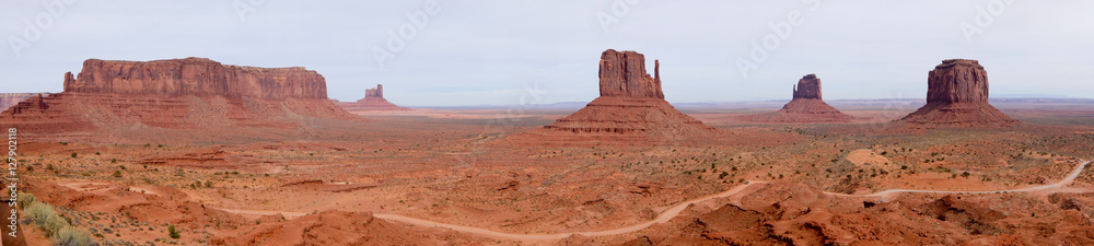  Monument Valley Park that belongs to the Navajo