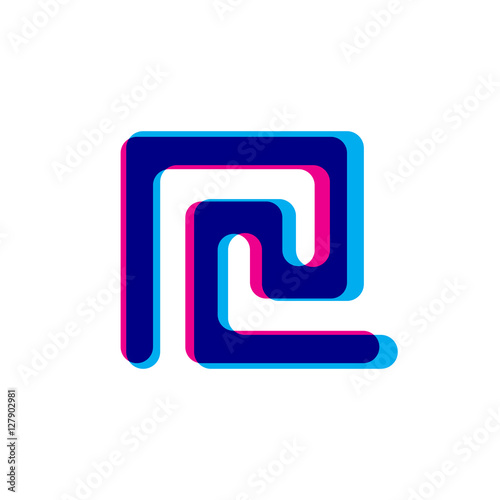 Abstract logo. For small business. Vector illustration