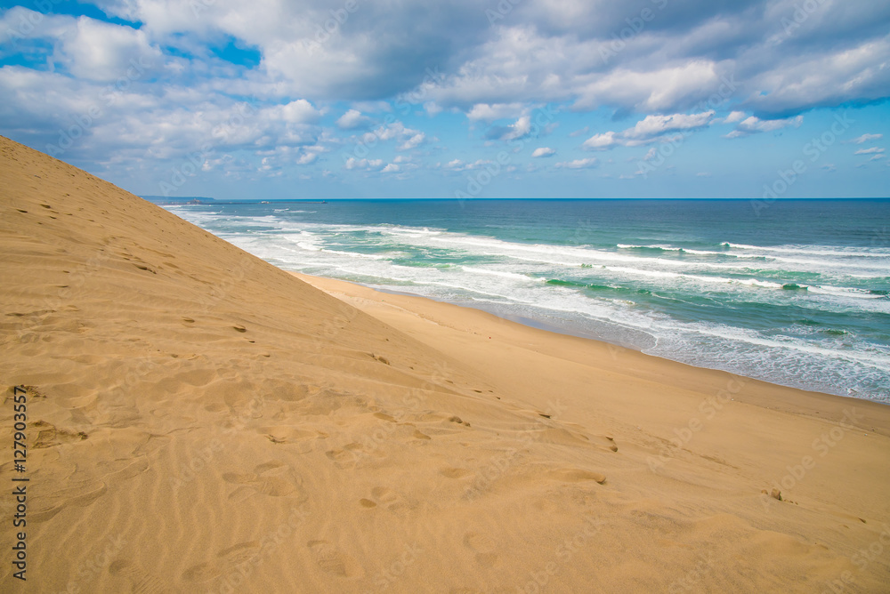 Tottori sand dune in autumn, Japan Tottori sand dune in autumn, Japan