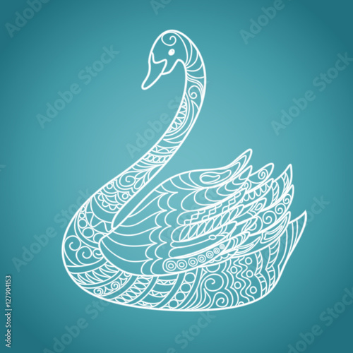 blue swan