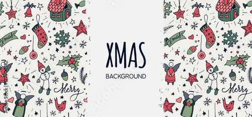 Modern New Year card or par...