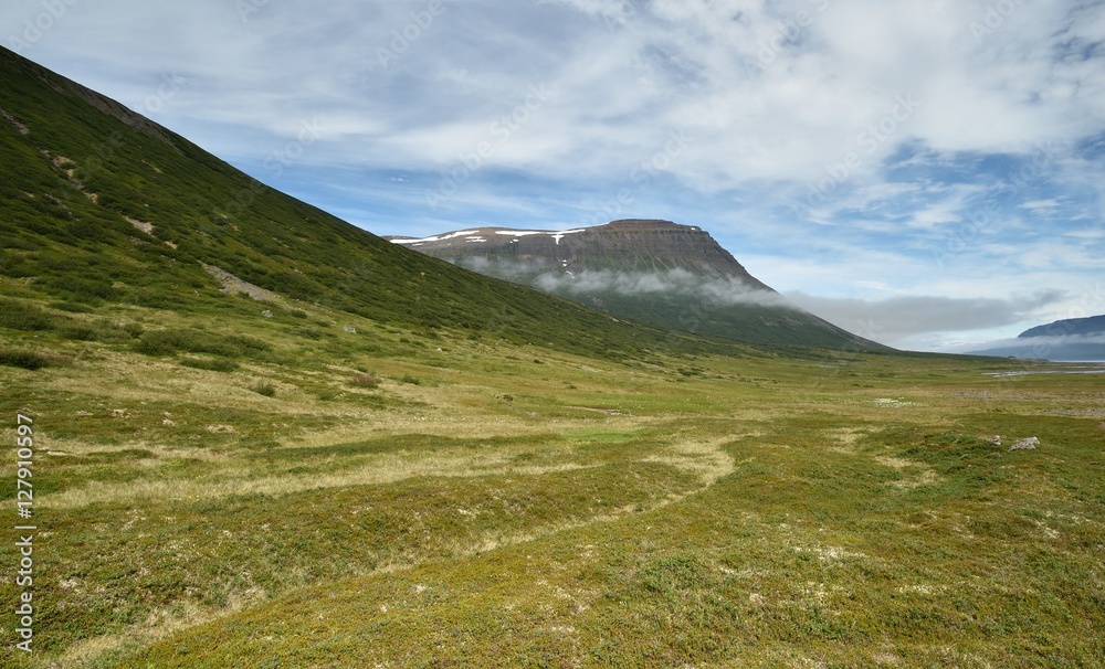 Fototapeta premium Westfjords landscape in Iceland