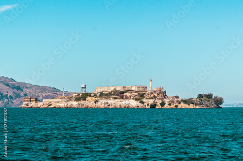 Fototapeta Naklejka Na Ścianę i Meble -  Alcatraz Prison in San Francisco, California