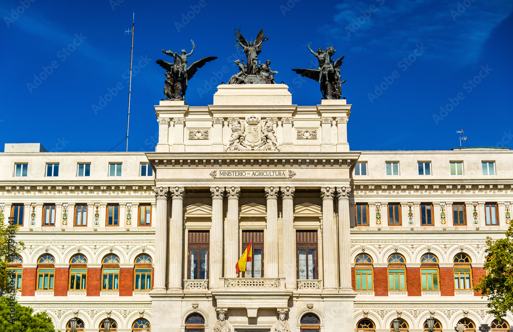 The Palacio de Fomento, Ministry of Agriculture in Madrid - Spain
