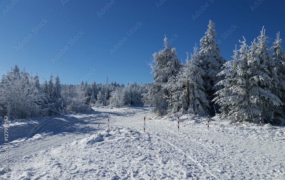 Skigebiet Fichtelberg - Erzgebirge