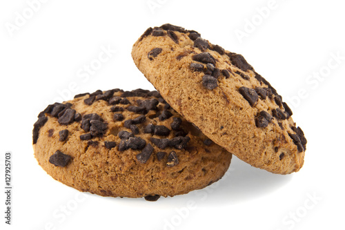 homemade cookies with chocolate