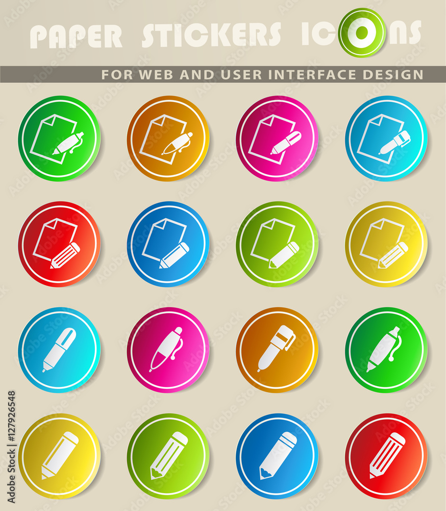 edit icon set edit icon set