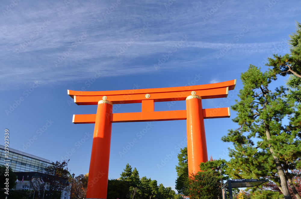 大鳥居 平安神宮 京都
Large Torii gate of Heian Shrine, Kyoto Japan 大鳥居 平安神宮 京都
Large Torii gate of Heian Shrine, Kyoto Japan
