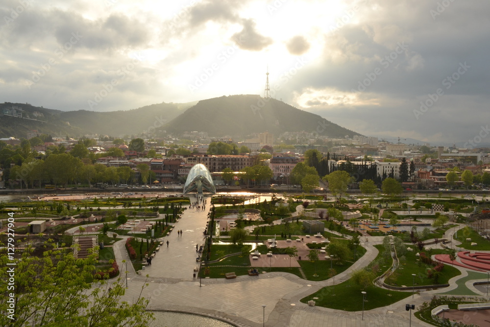 Obraz premium Rike park Tbilisi, Georgia
