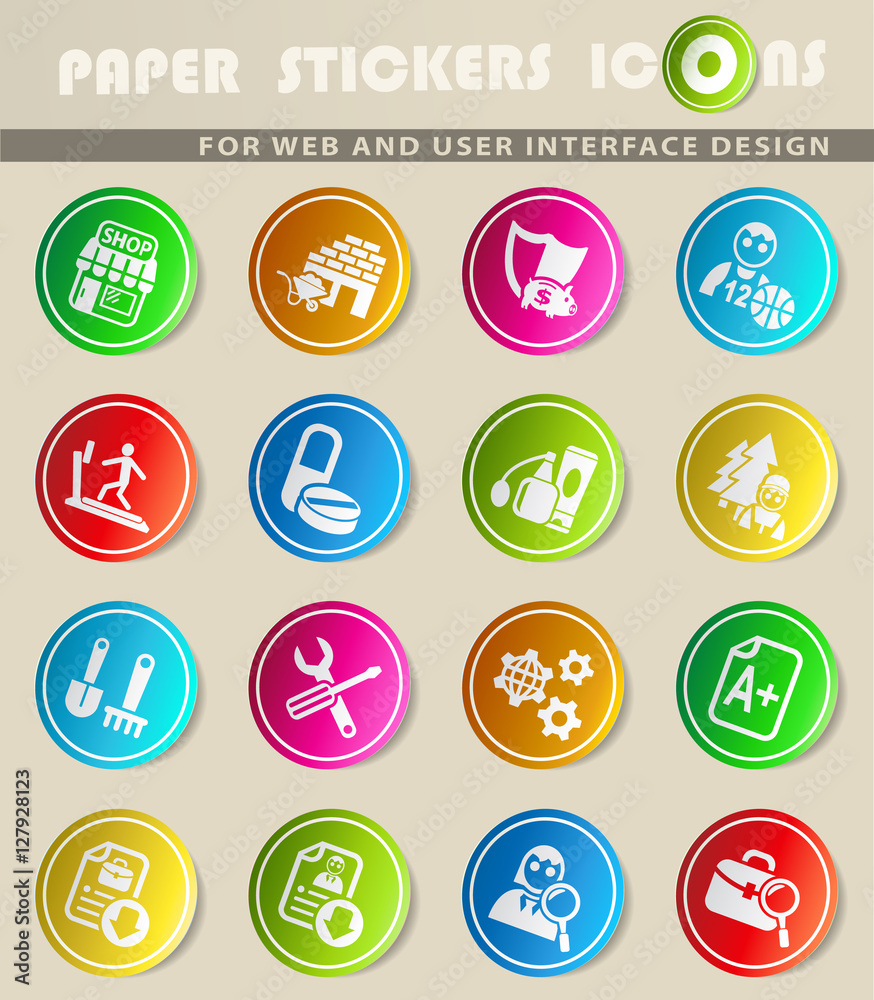 job search icon set job search icon set