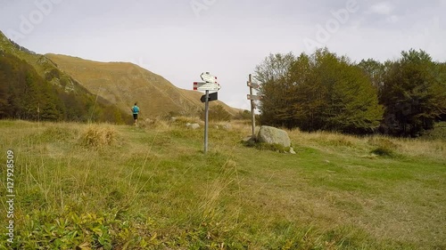 running in nature