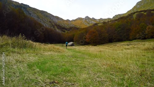 running in nature