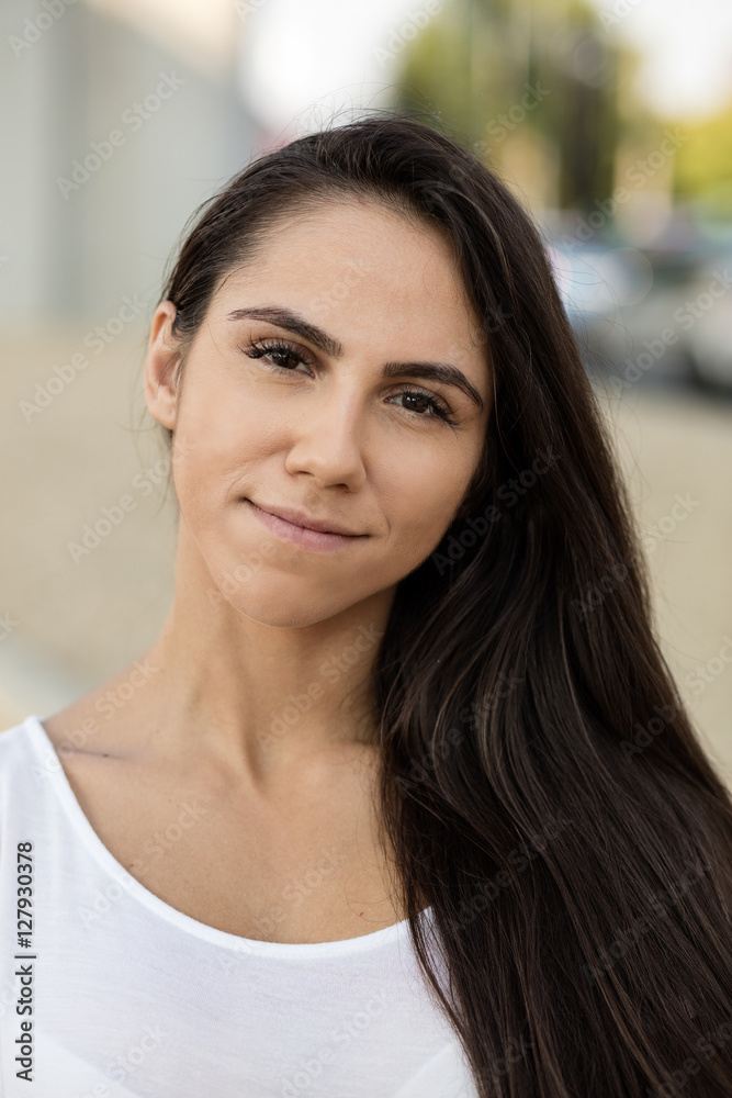 Portrait of a young woman