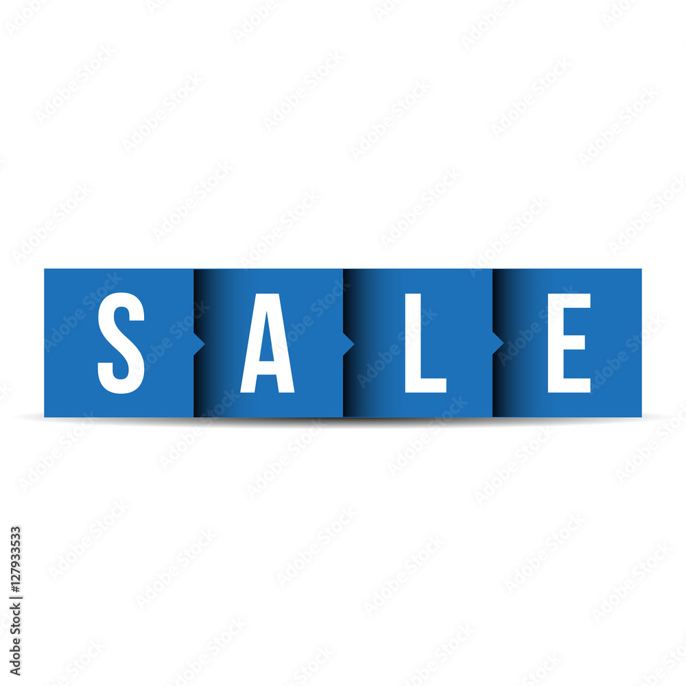 Sale label vector lettering Sale label vector lettering