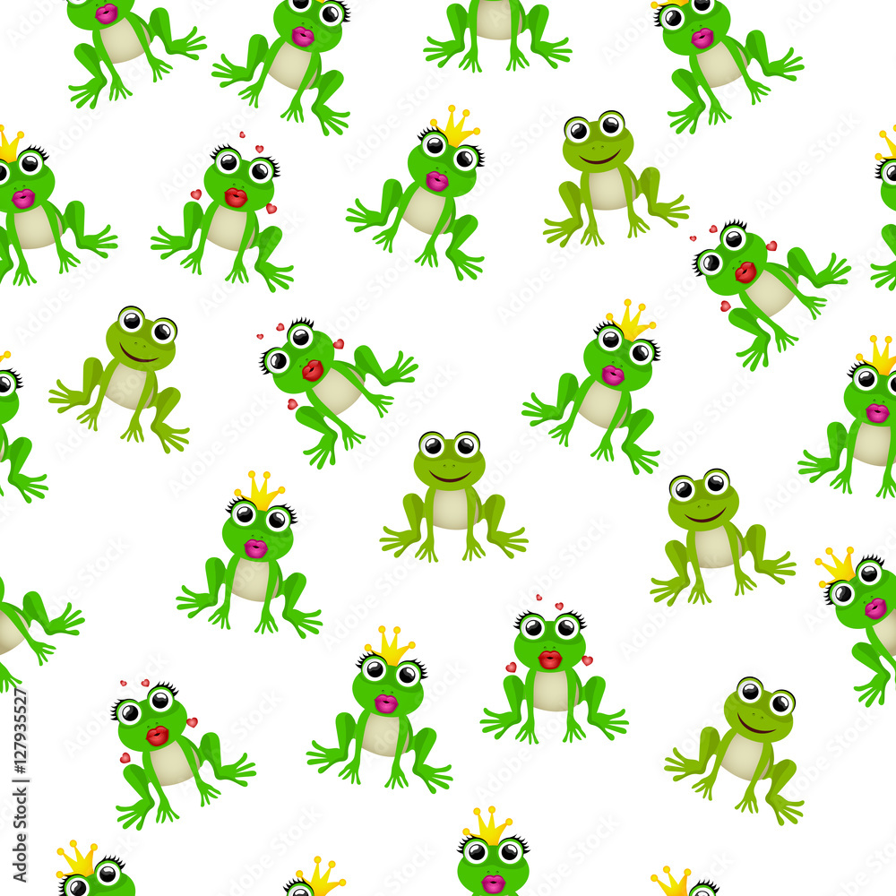 Obraz premium frog prince or princess