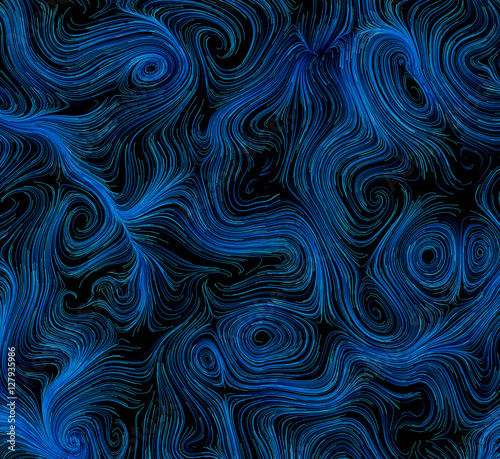Blue swirly background
