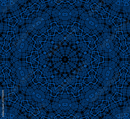 Abstract concentric pattern background