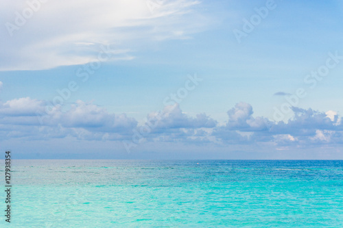 Background of exotic sand sea beach