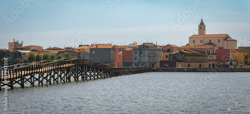 Lesina high definition scenic view with the sea (Puglia, Italy) photo