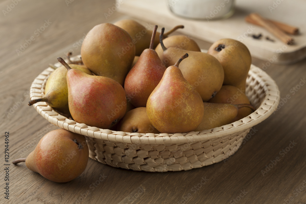 Fresh picked Gieser Wildeman pears Fresh picked Gieser Wildeman pears