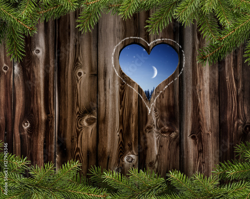 Blick aus dem Herzfenster